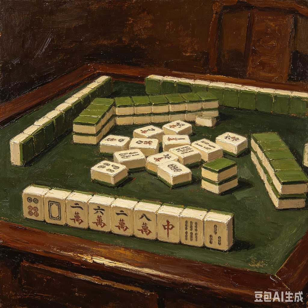 gift box packed mahjong set