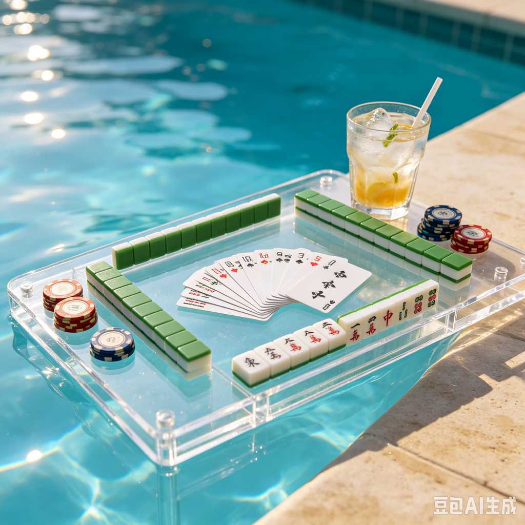 foldable silicone mahjong mat
